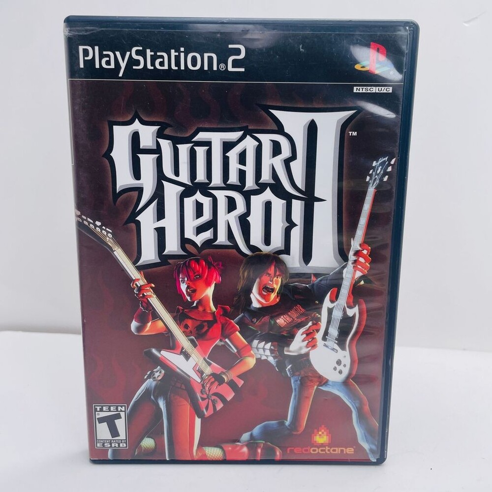 Guitar Hero II 2 PS2 RedOctane (Sony PlayStation 2, 2006) No Manual